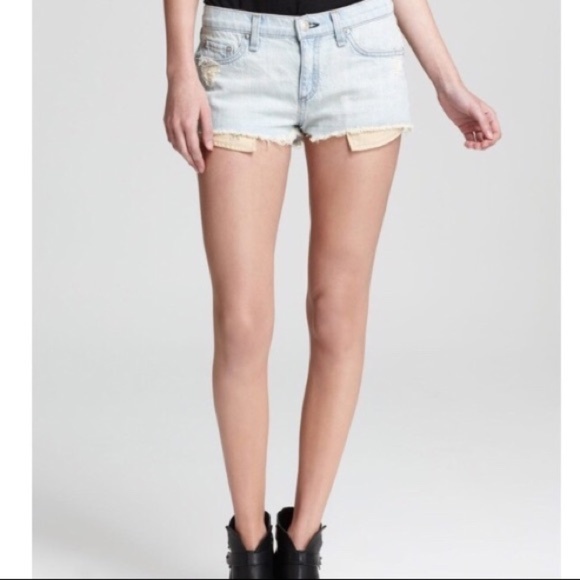 Rag & Bone Mila Cutoff Denim Shorts - Picture 2 of 9